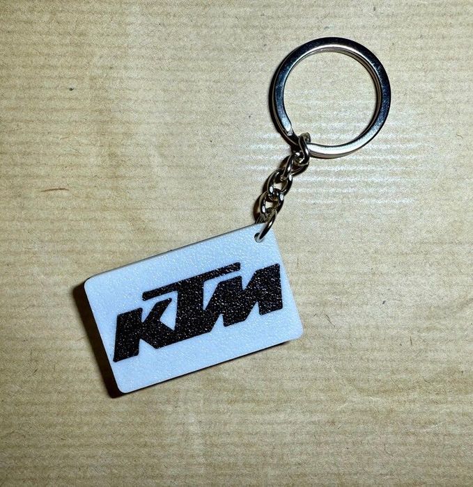 Porta Chaves Matricula de Moto Personalizado Impresso em 3D - Ficheiro