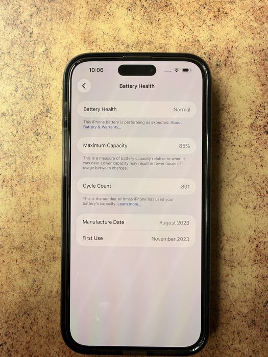 Iphone 15 pro max 512