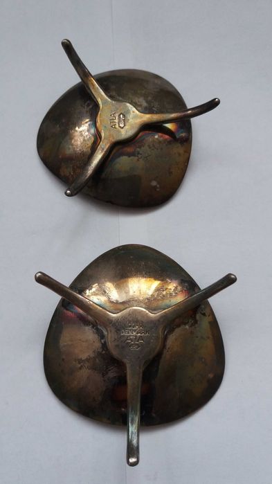 g, Cohr Denmark ATLA Posrebrzane świeczniki Vintage starocie