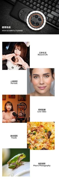 Fotorgear Magnetic ring fill light Кільцева лампа для телефону