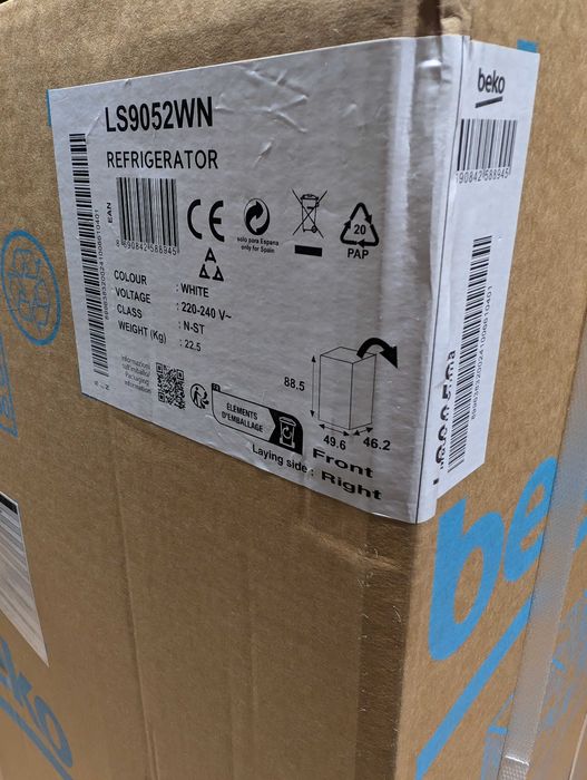 Nowa, mała lodówka BEKO chłodziarka GW 24 m-ce