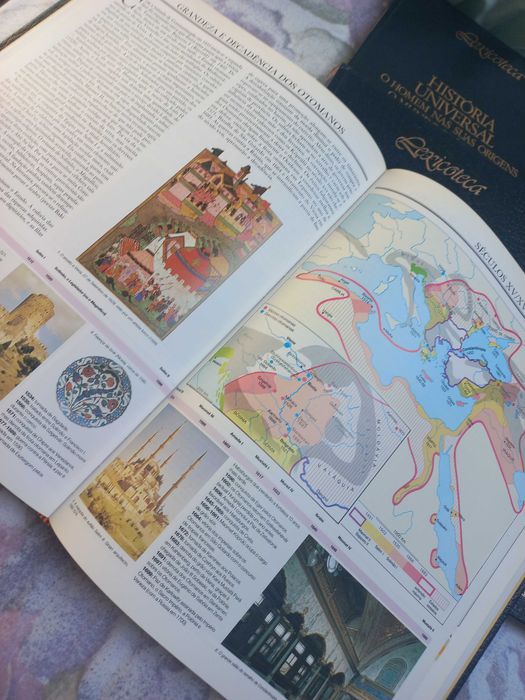Coleção História Universal Lexicoteca Círculo de leitores 5 volumes