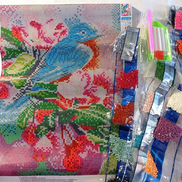 Алмазна мозаїка, алмазка, алмазна вишивка