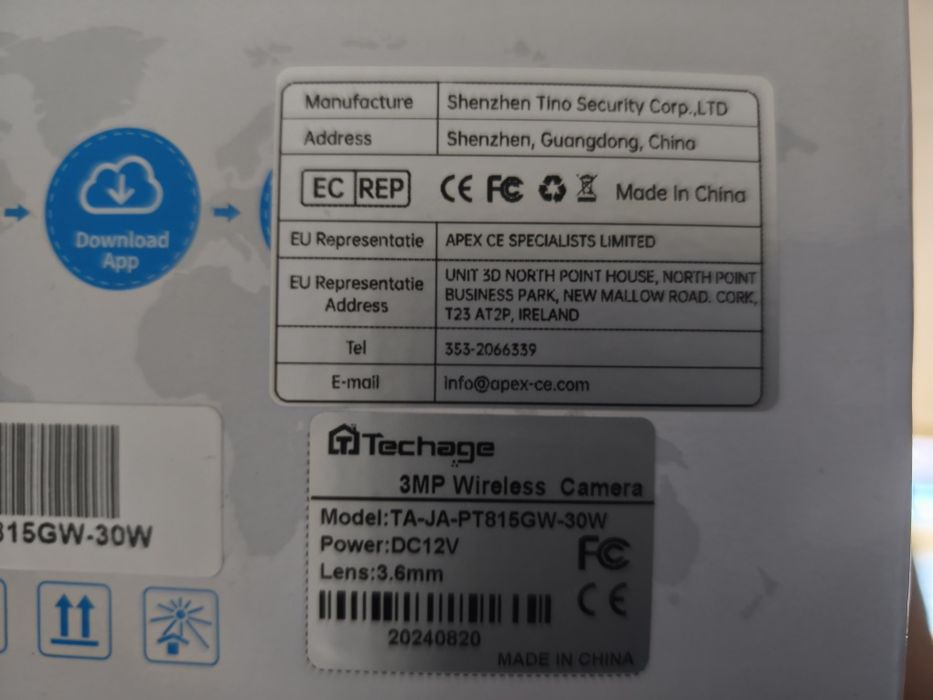 Zestaw monitoringu, HD, dysk 1TB, kamery, nowy