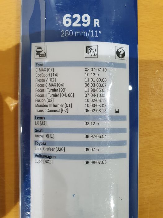 Escova Bosch 629R nova