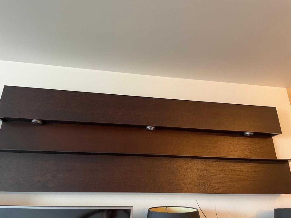 Meblościanka ciemny brąz