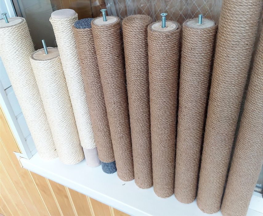 Стовпчики для кігтеточки, стовп змінний,Столбик для когтеточки.