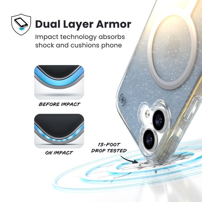 Etui do iPhone 17 Speck Presidio Lux MagSafe