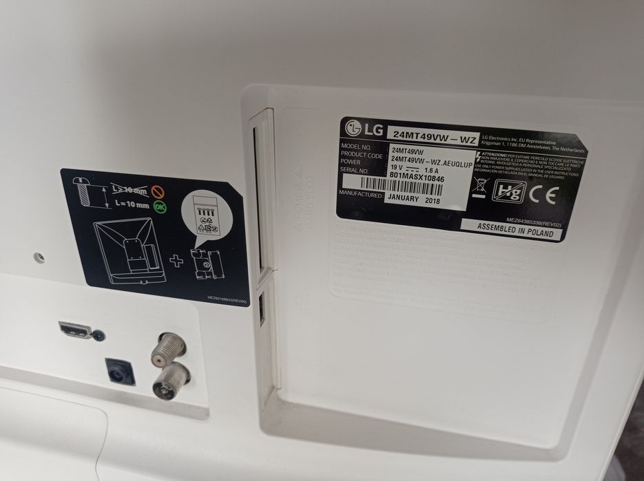 LCD  em  branco   s