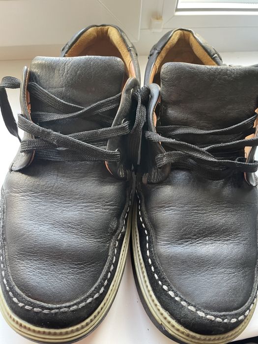 Кожаные туфли ecco