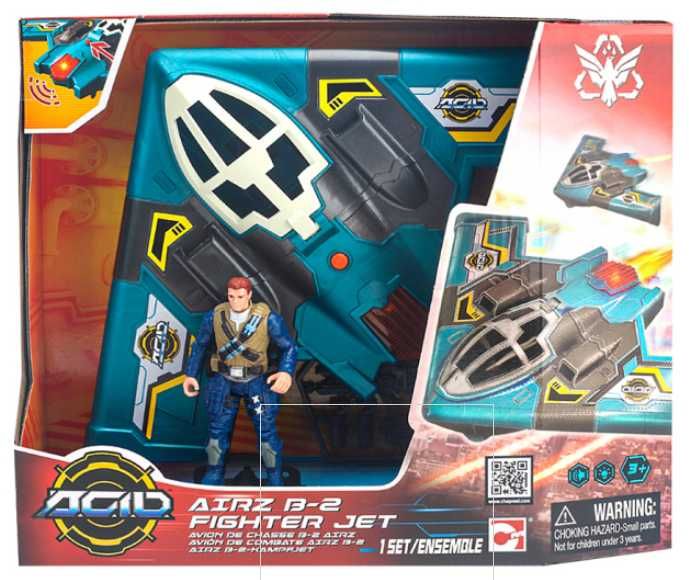 Ігровий набір A.C.I.D. МорфоЗор Винищувач AIRZ B-2