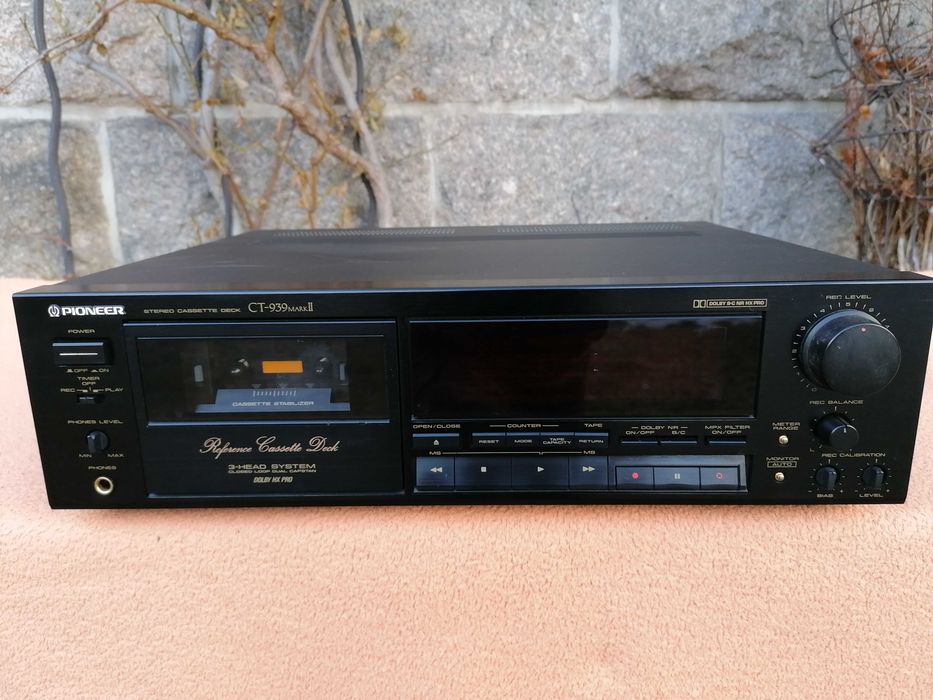 PIONEER CF-939 Mark II Reference Deck Japoński Magnetofon Kasetowy