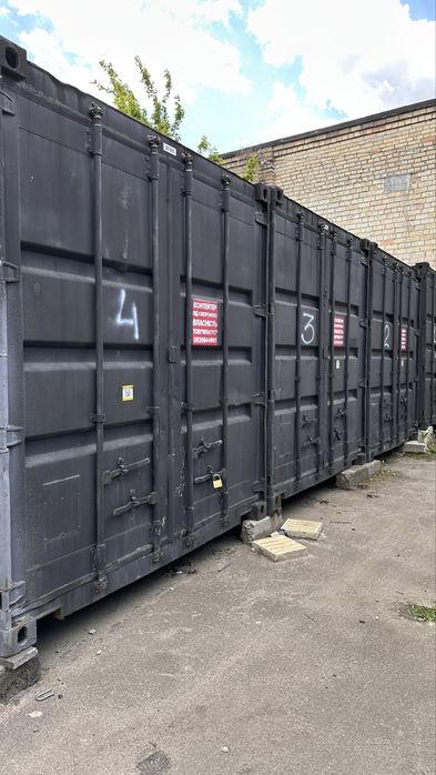 Контейнери та бокси під склад в оренду. Київ, Кирилівська