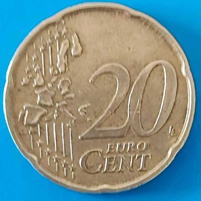 20 Cêntimos de 2005 Letra F,  da Alemanha