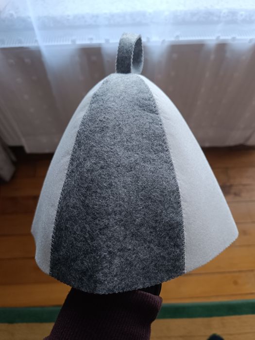 Czapka do saunowania.