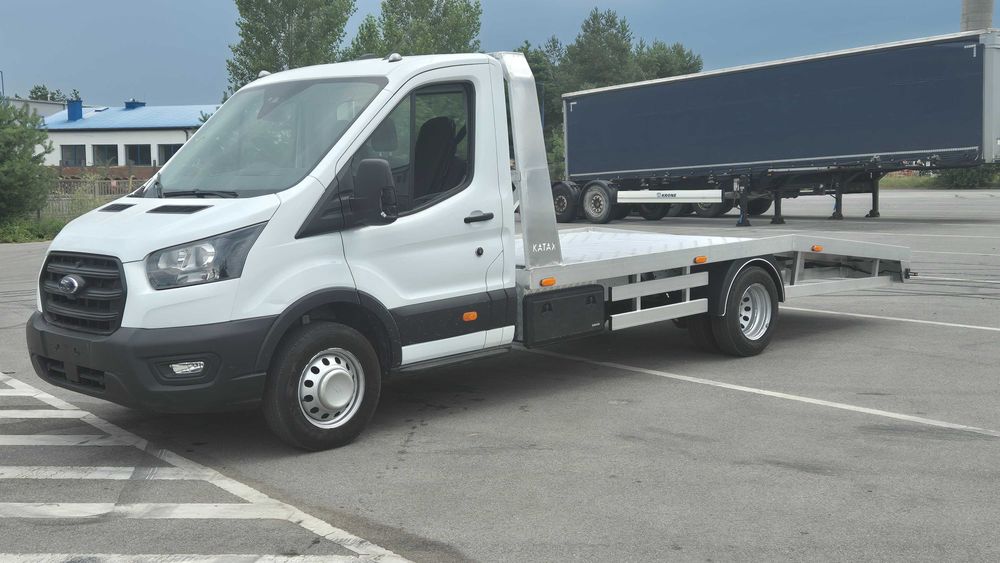 Ford Transit Laweta Autolaweta Najazd Zabudowa Aluminiowa