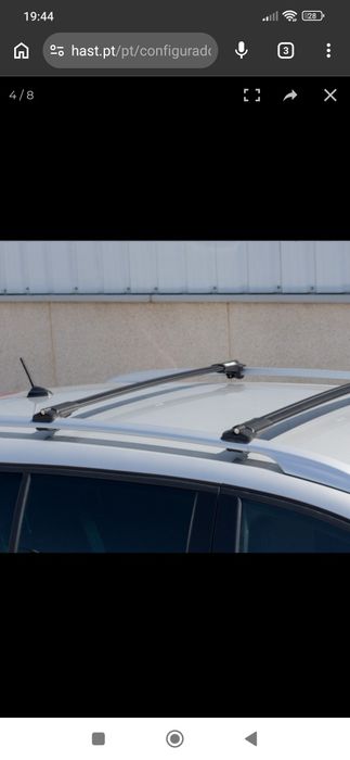 Barras de tejadilho Hast Mercedes C w202 w203