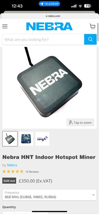 Майнер nebra hnt indoor hotspot miner майнер miner helium