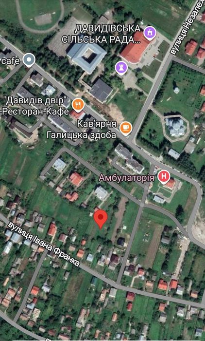 Земельна ділянка с.Давидів під забудову