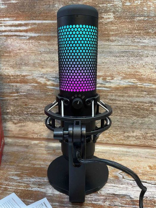 Стримерский игровой конденсаторный USB-микрофон HyperX QuadCast S