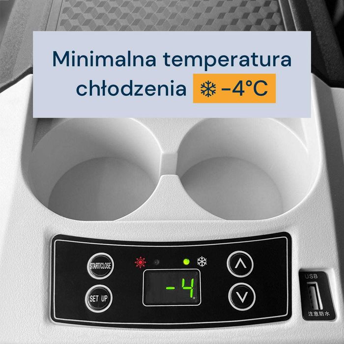 Lodówka samochodowa turystyczna do busa VW FORD MERCEDES TOYOTA OPEL