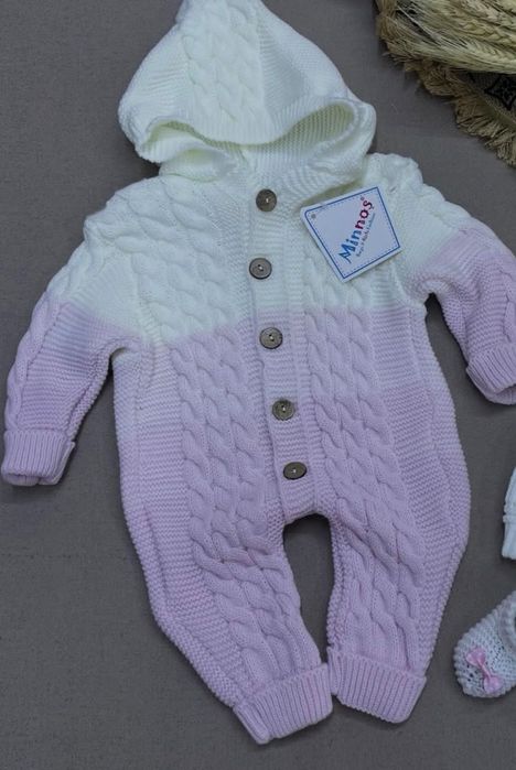 Вʼязаний комбінезон