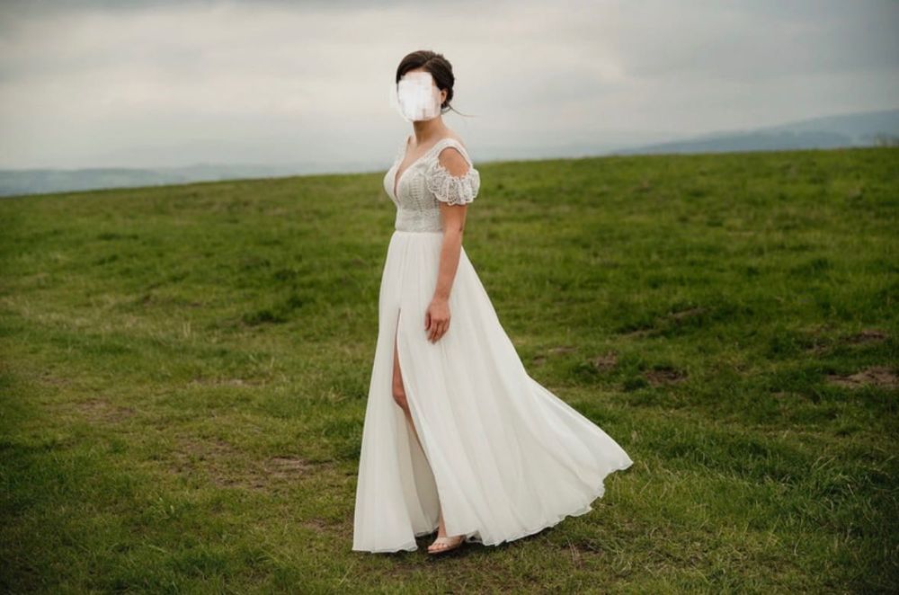 Suknia ślubna rozm. S