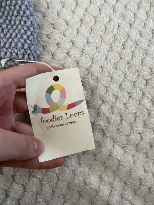 Nowa opaska toodler loops wełna alpaka