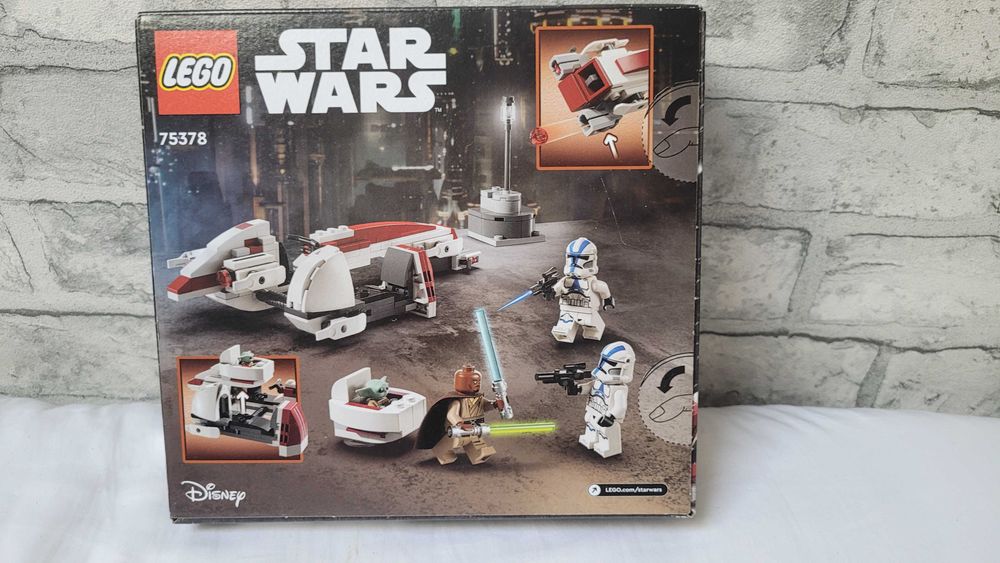 Klocki LEGO Star Wars Ucieczka na śmigaczu BARC