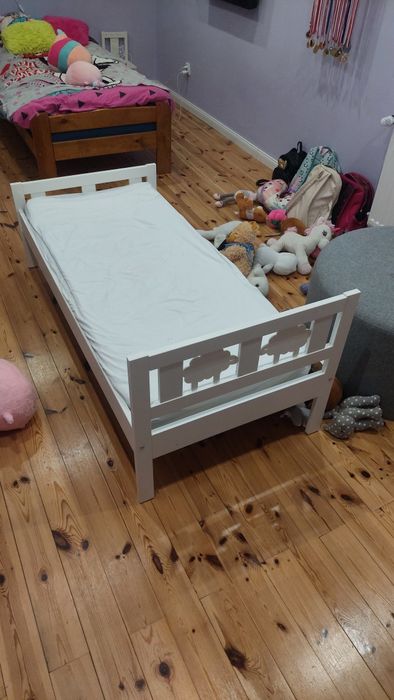 Ikea kritter łóżko łózeczko 70x165 białe