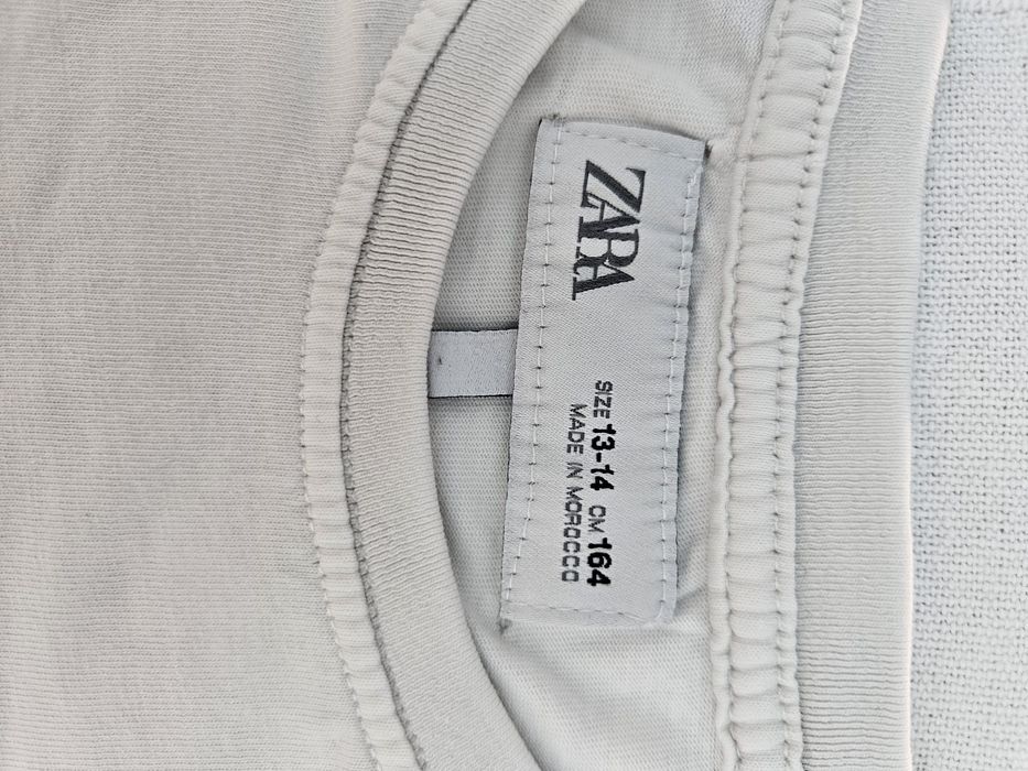 T-shirt Zara - Tamanho 13/14 anos 164cm