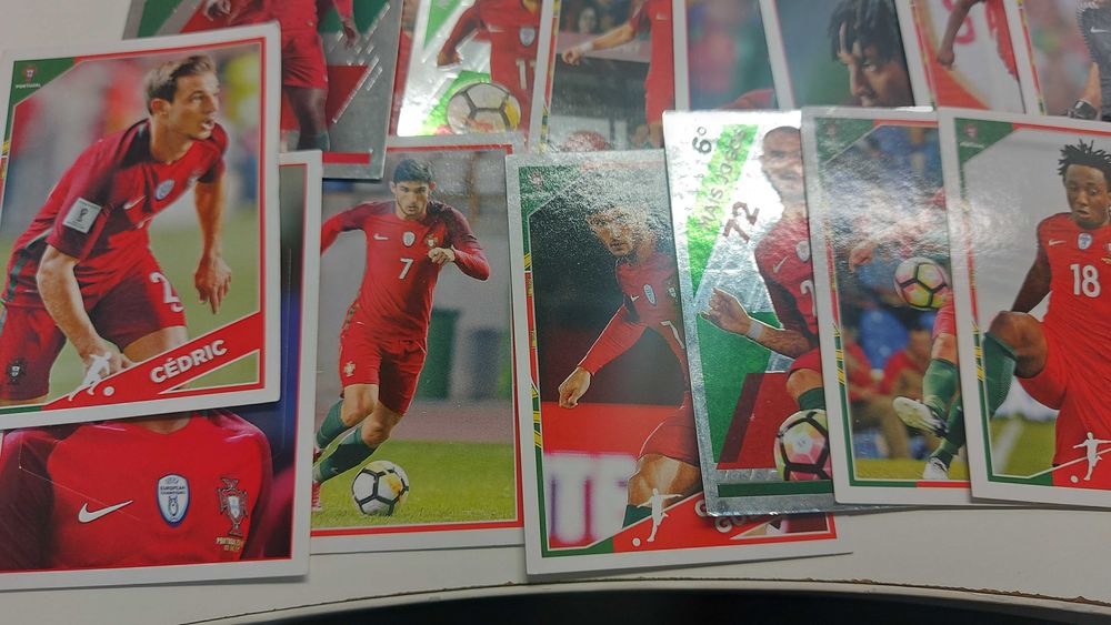 52 cromos fome de vencer 2018