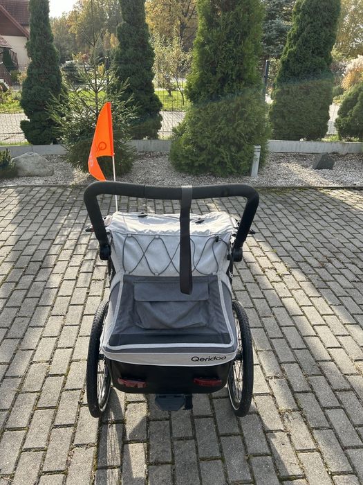 Qeridoo Kidgoo 1 przyczepka rowerowa