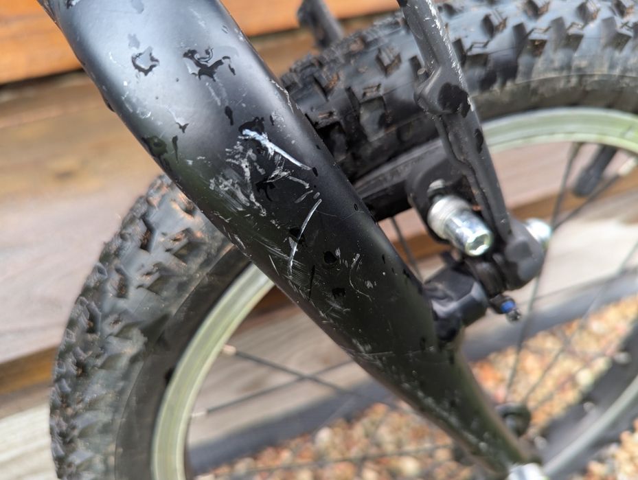 Rower Kubikes MTB 16" superlekki czarny + prowadnik