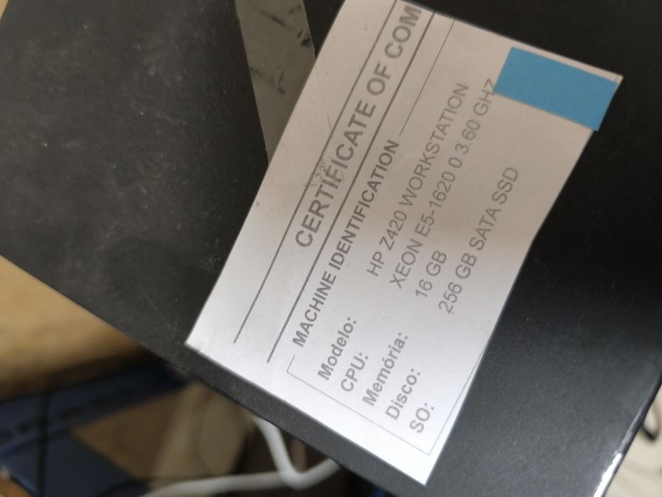 HP Workstation Z420 16GB RAM