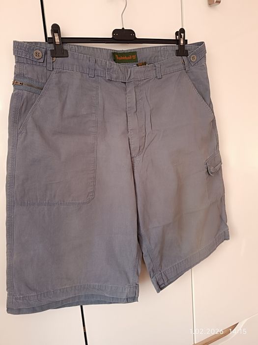 Szare spodenki męskie Timberland r 38 L