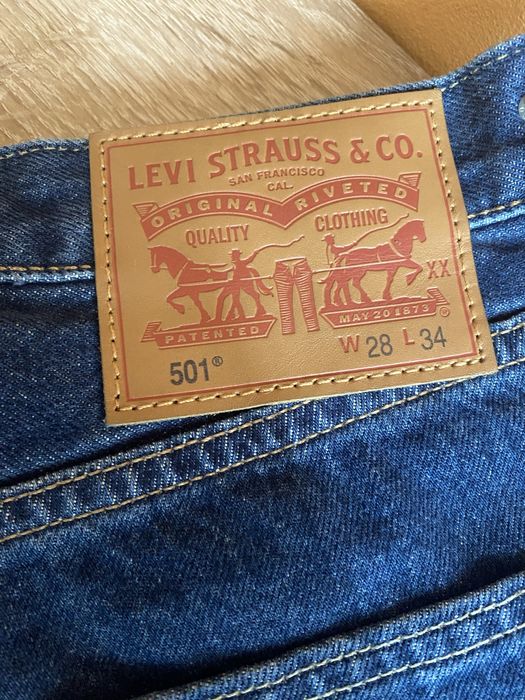Jeansy męskie Levi Strauss & Co 501