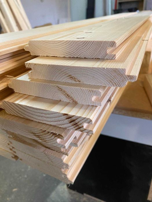 Boazeria podbitka 16x121mm świerk skandynawski deska elewacyjna