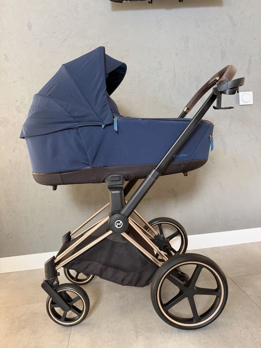 Cybex Priam 4.0 3w1 Granat / Rose Gold