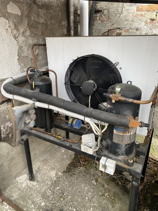Продам професійну холодильну установку на базі компресора Copeland Scroll ZS45K4E-TFD-551.