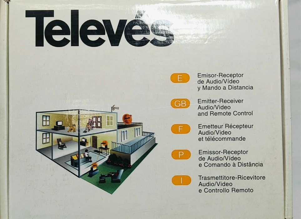 Transmissor de Audio e Vídeo Televés DIgidom