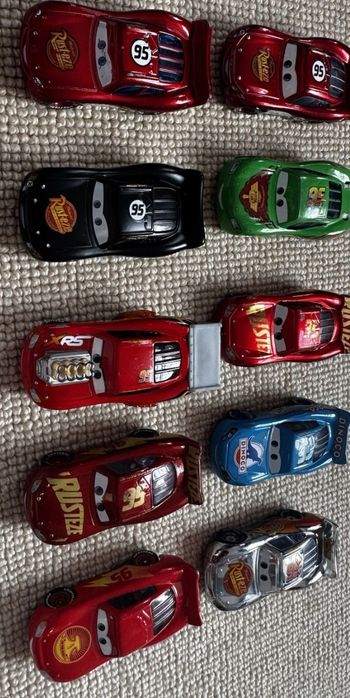 Cars, тачки Mac маквин Mater   Fillmore Sally Red