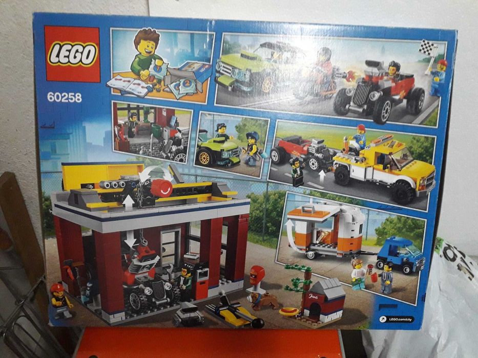 LEGO CITY 60258 Oficina Tuning (SELADOS)