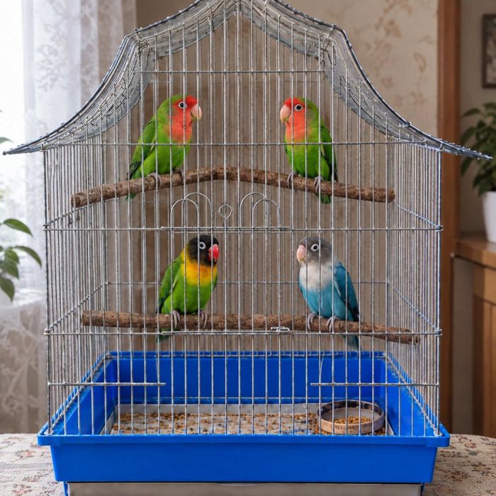 Продаю клитку та її мешканці.