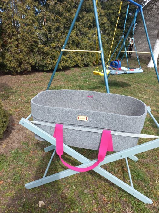 Mokee Kosz Mojżesza Woolnest Różowy