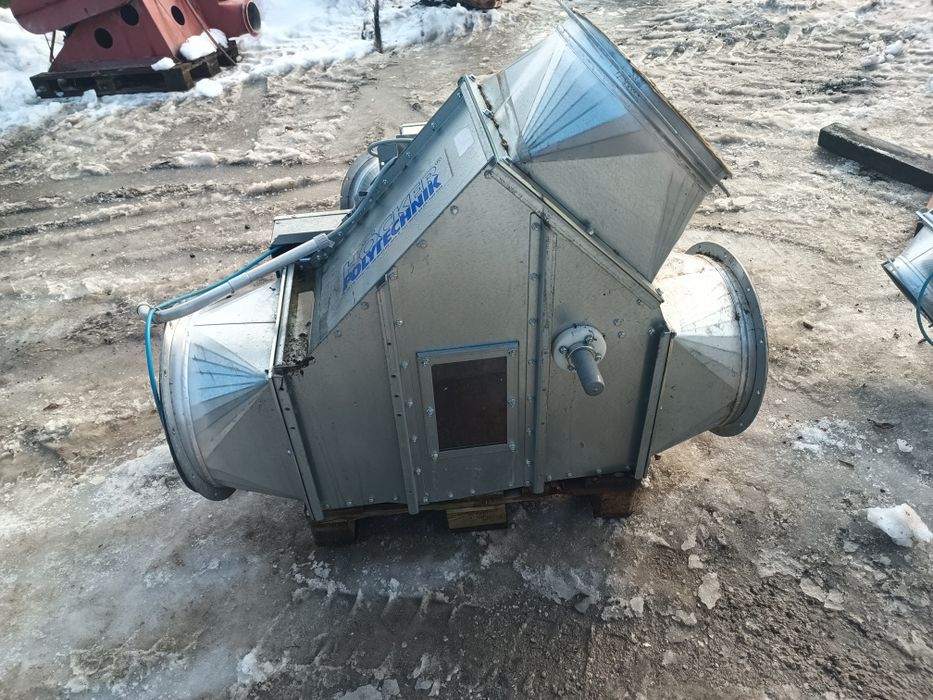 Trójnik z przepustnicą do wentylacji