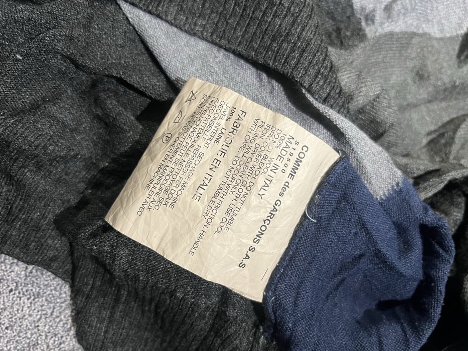 Свитер кофта Comme Des Garcons y2k
