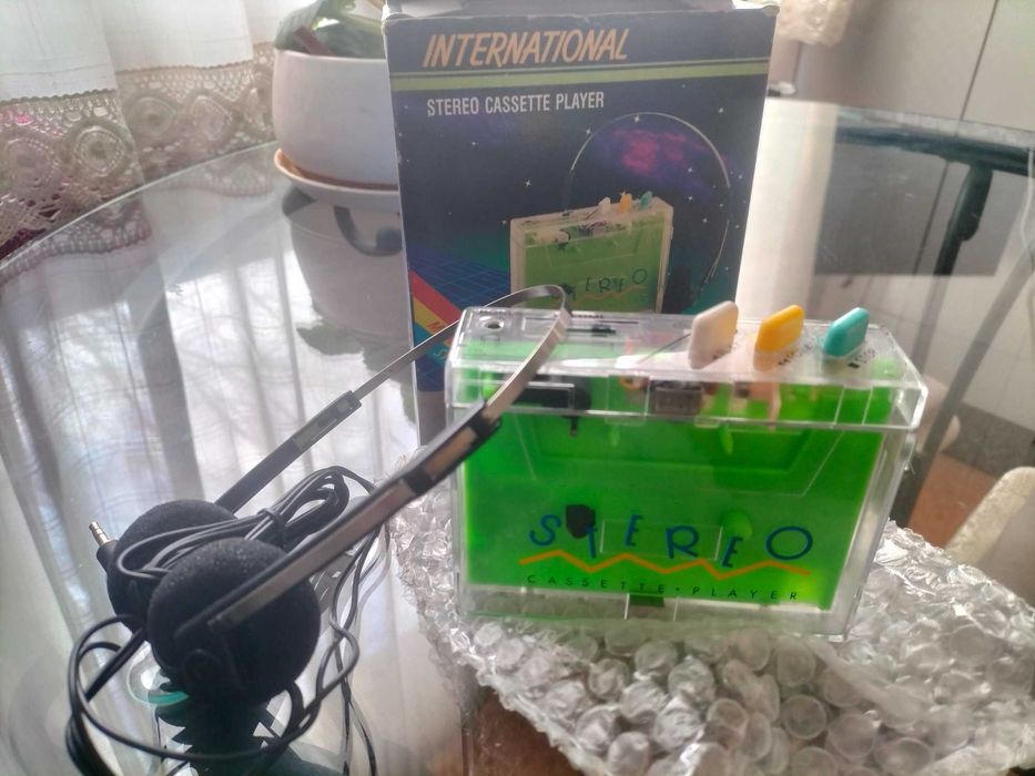 Walkman de cassete stereo