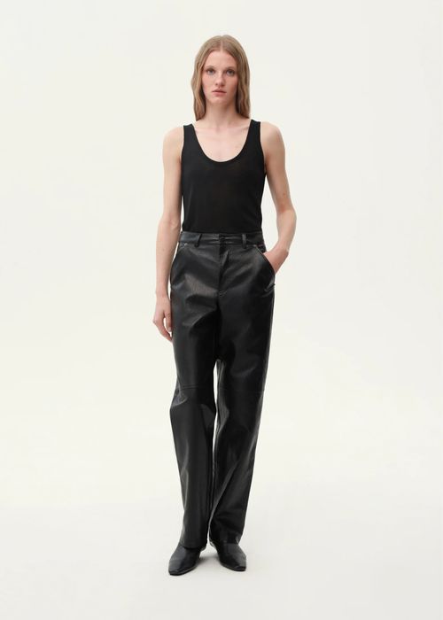 Шкіряні штани з екошкіри бренду Cenc