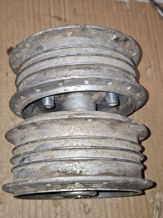 Oryginalne ddr piasty kola kpl simson s50 s51 s53